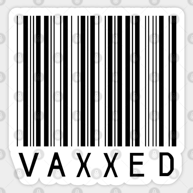 Vaxxed2021 Sticker by Spilled Ink